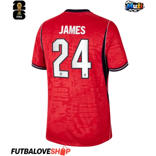 Dres Anglicko Reece James #24 Preč MS 2026 Krátky Rukáv